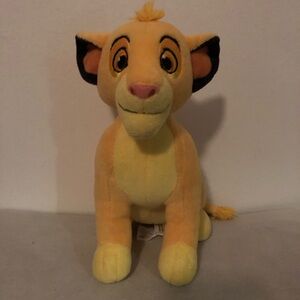The Lion King Young Simba Disney Store Authentic 7” Plush Stuffed Animal Toy